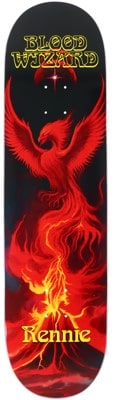 Blood Wizard Rennie Pyre 8.75 Skateboard Deck - view large