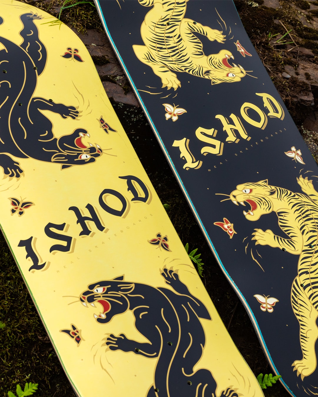 real skateboard decks brand image