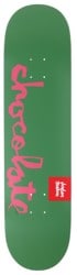 Chocolate Trahan Team Chunk 8.0 Skateboard Deck - green/purple