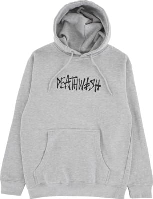 Deathwish OG Deathspray Hoodie - heather grey - view large