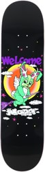 Welcome Nora Full Moon 8.25 Skateboard Deck - black