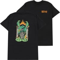 Heroin King Croc T-Shirt - black