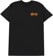 Heroin King Croc T-Shirt - black - front