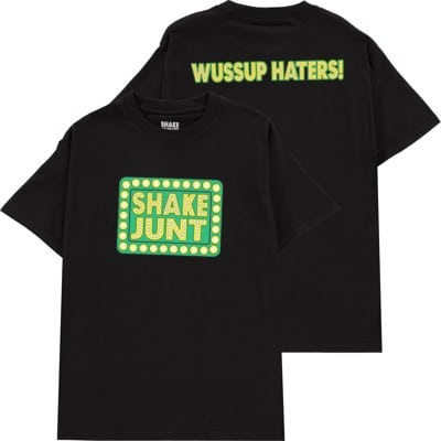 Shake Junt Wassup Haters T-Shirt - black - view large