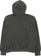 Obey Lowercase Pigment Zip Hoodie - pigment pirate black - reverse