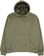 Obey Lowercase Pigment Hoodie - pigment deep lichen green