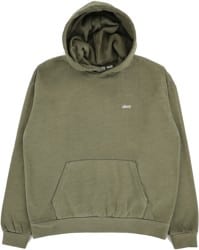 Obey Lowercase Pigment Hoodie - pigment deep lichen green