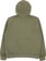 Obey Lowercase Pigment Hoodie - pigment deep lichen green - reverse detail