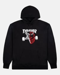 Thrasher Spitfire Thrash & Burn Hoodie - black