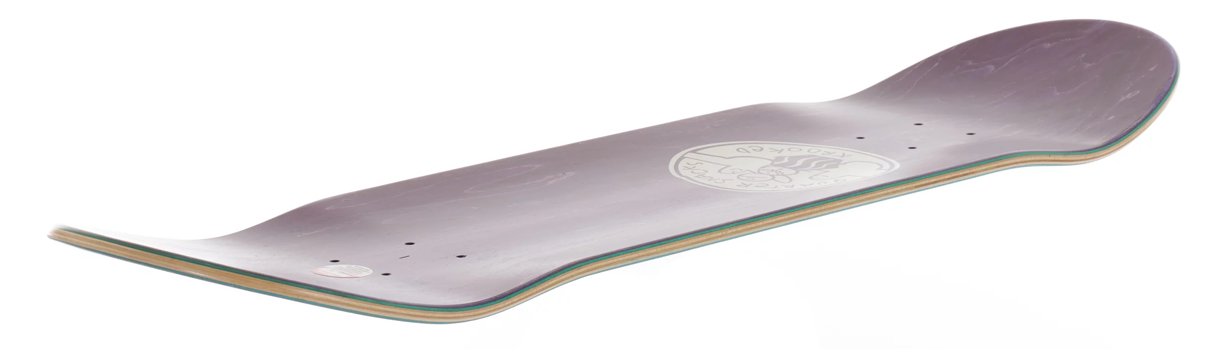 Krooked Quarter Snacks Snackman 8.5 Skateboard Deck - black | Tactics