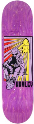 Real Hayley Wilson Stained 8.5 Skateboard Deck - purple - view large