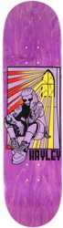 Real Hayley Wilson Stained 8.5 Skateboard Deck - purple
