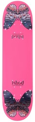 Real Ishod Mariposa Chrome 8.25 Twin Skateboard Deck - pink