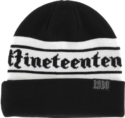 1910 Ironhorse Beanie - black/white - view large