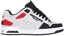 Osiris Peril Skate Shoes - grey/black/red