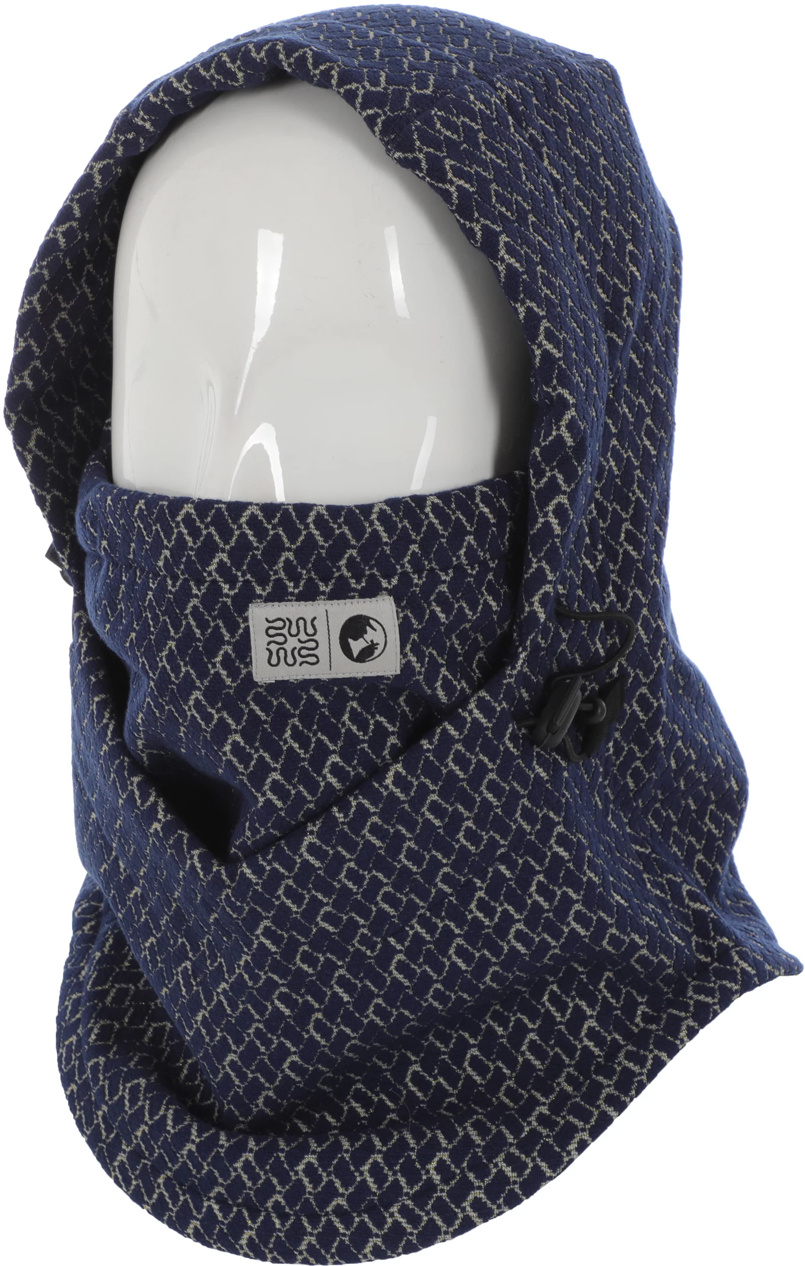 Nomadik Wasted Talent x Nomadik Jacquard Hoodwarmer - black/beige