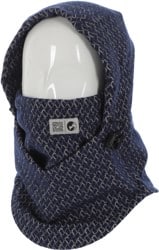 Nomadik Wasted Talent x Nomadik Jacquard Hoodwarmer - black/beige