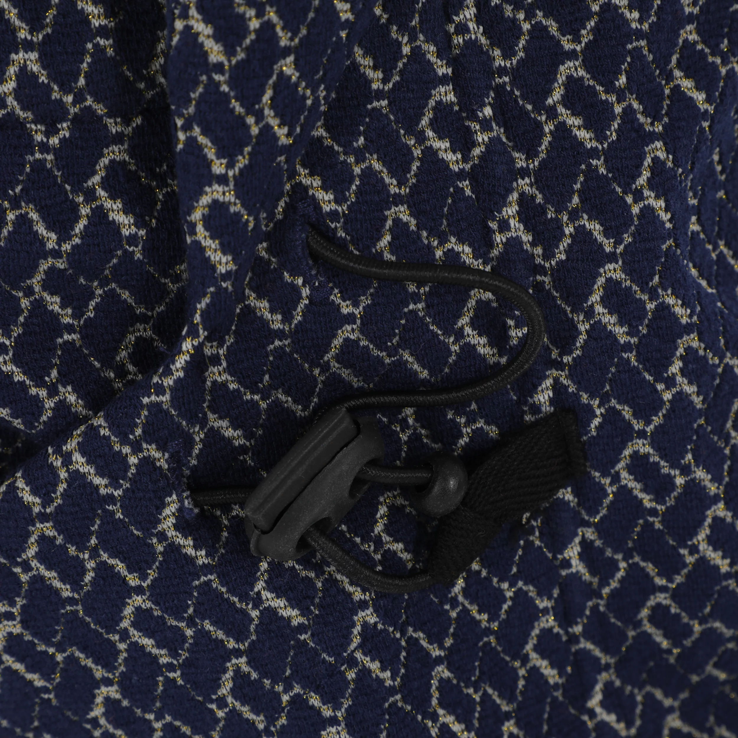 Nomadik Wasted Talent x Nomadik Jacquard Hoodwarmer - black/beige