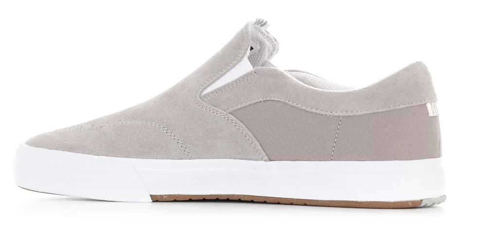 Lakai Owen VLK Slip-On Shoes - light grey suede | Tactics