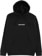 Tactics Throwback Logo Embroidered Hoodie - black