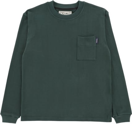 Tactics Ultra Heavy Knit Workwear L/S T-Shirt - dark green - view large