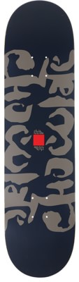 Chocolate Roberts Ink Blot 8.25 Twin Tip Shape Skateboard Deck - navy - view large