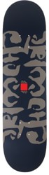 Chocolate Roberts Ink Blot 8.25 Twin Tip Shape Skateboard Deck - navy