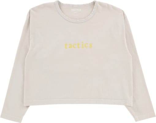 Tactics Women's Typewriter Crop L/S T-Shirt - natural - view large