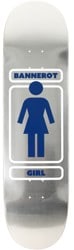Girl Bannerot Metalls 8.5 Skateboard Deck - silver