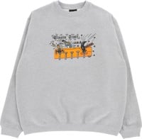 Passport Closin' Time Crew Sweatshirt - ash