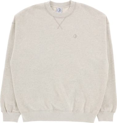 Polar Skate Co. Frankie Crew Sweatshirt - ivory grey melange - view large