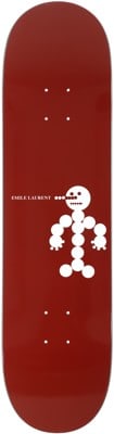 Polar Skate Co. Laurent Snowman 8.25 Skateboard Deck - wine - view large