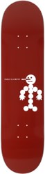 Polar Skate Co. Laurent Snowman 8.25 Skateboard Deck - wine