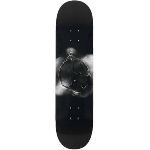 Polar Skate Co. Stroke Logo 8.25 Skateboard Deck - black | Tactics