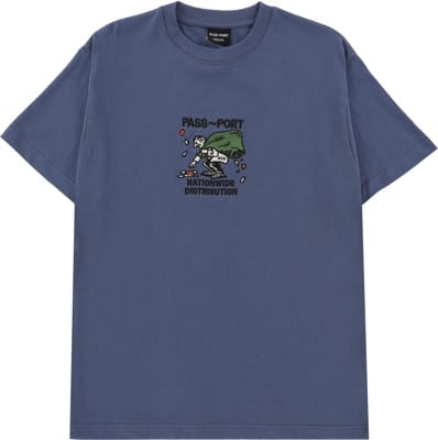Passport Distribution T-Shirt - harbour blue - view large