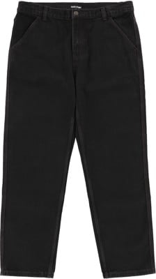 Passport Workers Club Straight Leg Jeans - washed black - view large