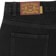 Passport Workers Club Straight Leg Jeans - washed black - reverse detail