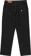 Passport Workers Club Straight Leg Jeans - washed black - reverse