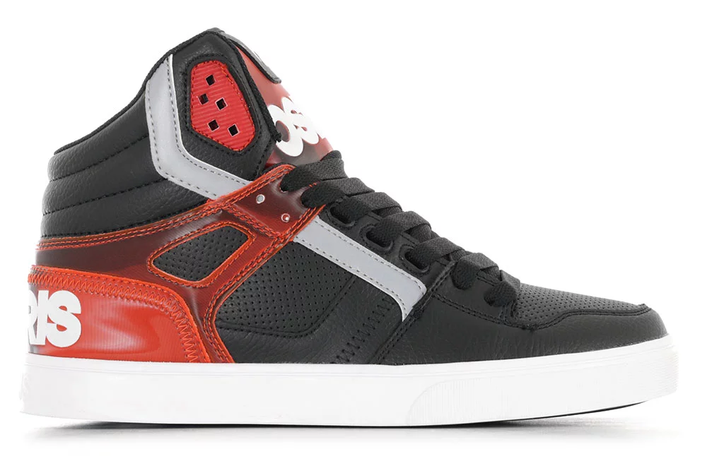 Osiris Clone Skate Shoes - black/red/holo | Tactics