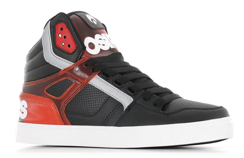 Osiris Clone Skate Shoes - black/red/holo | Tactics