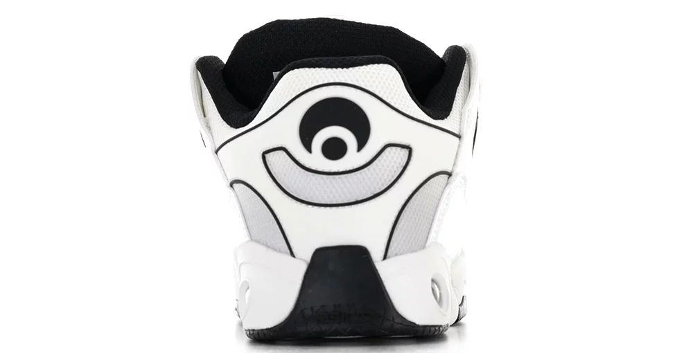 Osiris D3 OG Skate Shoes - white/black | Tactics