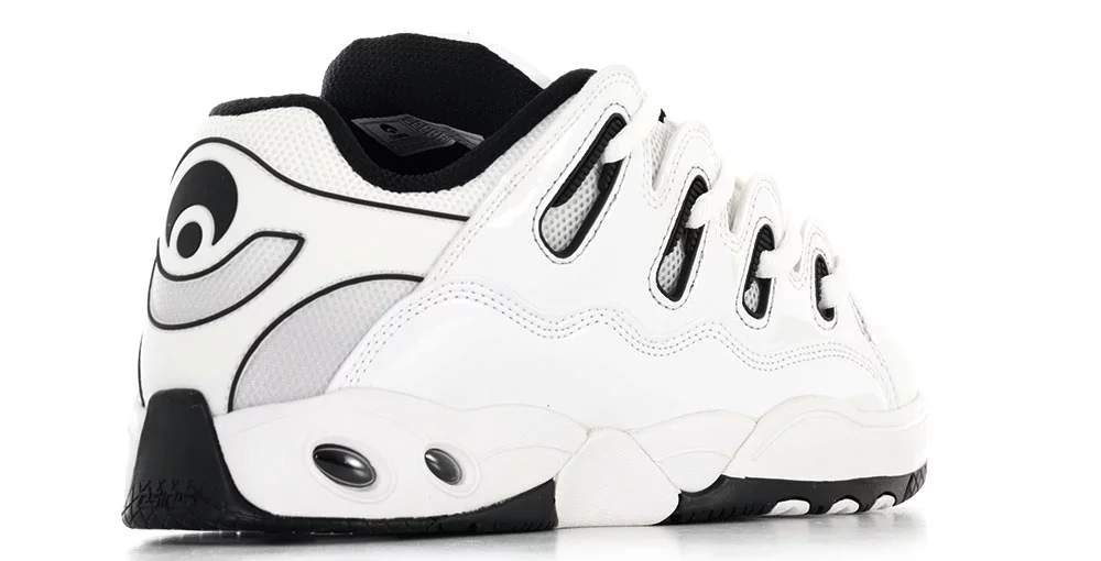 Chaussures De Skate Osiris D3 OG – Noir/Blanc/Noir – Taille Multiple – Baskets Larges Pour Homme – Neuf Avec Emballage