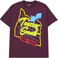 Tactics Smooth18 x Tactics T-Shirt - eggplant