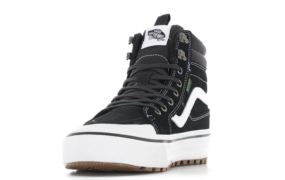 Vans Sk8-Hi MTE-1 Mens Size 8.5 Shoes Black White Sneaker Boots Insulated Vans MTE Sk8-Hi Waterproof Insulated Shoes Black White  main image 4