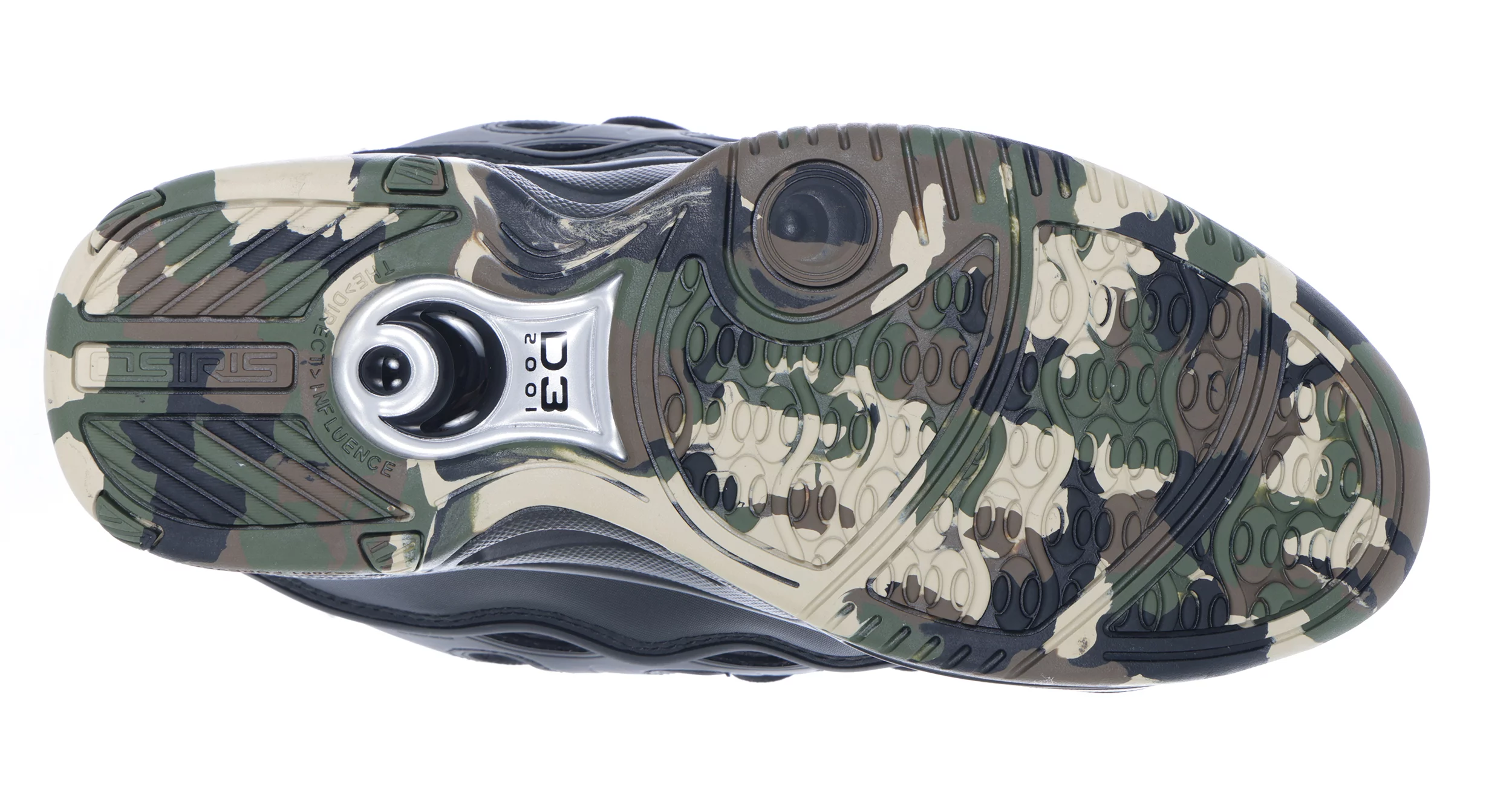 Osiris D3 2001 Skate Shoes black/camo Tactics