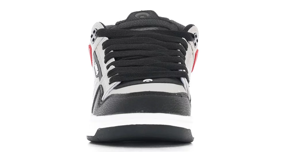 Osiris Peril Skate Shoes - grey/black/red | Tactics