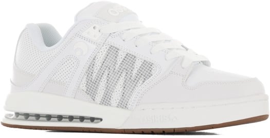 Osiris Pixel Skate Shoes - white/white/gum - view large