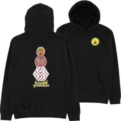 Krooked Quartersnacks Snackman Hoodie - black - view large