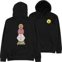 Krooked Quartersnacks Snackman Hoodie - black
