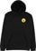 Krooked Quartersnacks Snackman Hoodie - black - front
